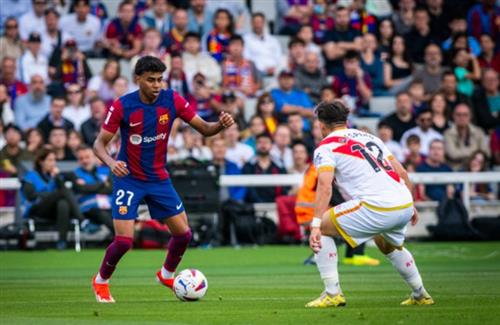 النتائج التاريخية لمباراة برشلونة vs رايو فاليكانو