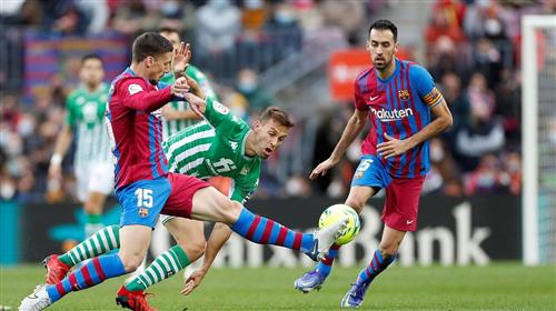 ريال بيتيس vs برشلونة